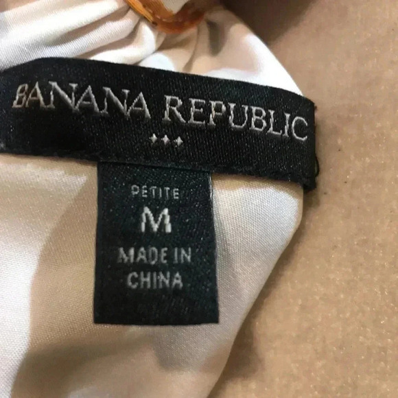 Banana Republic Twist Neck Halter Styling Midi Silk Look Fit and Flare Dress-MP - Picture 10 of 11